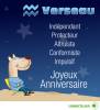 Cartes de voeux Horoscope Verseau (20/01 - 18/02)