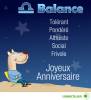 Cartes de voeux Horoscope Balance (23/09 - 23/10)
