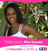 Carte de voeux : Miss Guyane