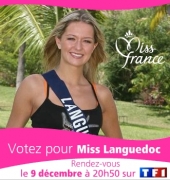 Carte de voeux : Miss Languedoc