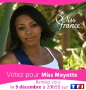 Carte de voeux : Miss Mayotte
