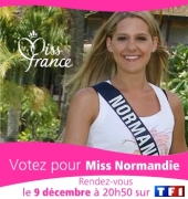 Carte de voeux : Miss Normandie