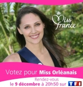 Carte de voeux : Miss Orléanais