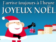 Carte de voeux : Toujours &agrave; l�heure