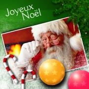 Carte de voeux : Clin d'�il de No&euml;l