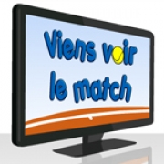 Carte de voeux : Viens voir le match