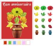 Carte de voeux : Un bouquet comme tu l'aimes pour ton anniversaire