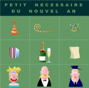 Carte de voeux : Petit nécessaire du nouvel an