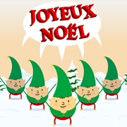 Carte de voeux : La chorale des lutins