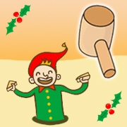 Carte de voeux : Assome les lutins !