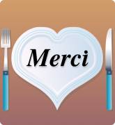 Carte de voeux : Merci pour ce repas...