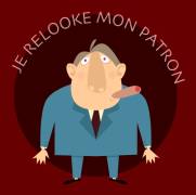 Carte de voeux : Relooke le patron !