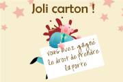 Carte de voeux : Joli carton