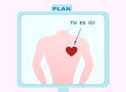 Carte de voeux : Tu es ici