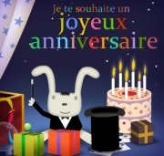 carte d anniversaire en francais