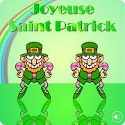 Carte de voeux : La ronde du leprechaun