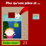 Carte de voeux : Puzzle : le P&egrave;re No&euml;l est pass&eacute;