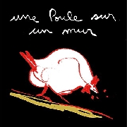 Carte de voeux : Une poule sur un...
