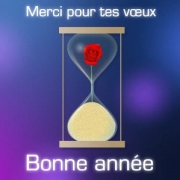 Carte de voeux : Merci et bonne année