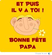 Carte de voeux : Les papas...