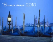 Carte de voeux : Venise sous la neige