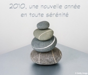 Carte de voeux : Une ann&eacute;e sereine