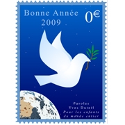 Carte de voeux : Message de paix