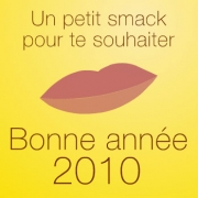 Carte de voeux : Première bise de l'année