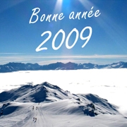 Carte de voeux : Pens&eacute;es pour 2009