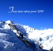Carte de voeux : Tous mes voeux pour 2010