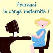 Carte de voeux : Cong&eacute; maternit&eacute;