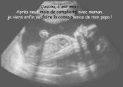 Carte de voeux : Bébé est arrivé !