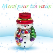 Carte de voeux : Merci bonhomme