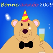 Carte de voeux : Des v�ux dans le ballon