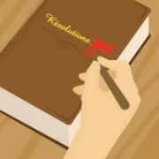 Carte de voeux : Les résolutions ça fatigue...