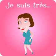 Carte de voeux : Je suis très...