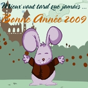 Carte de voeux : Je suis en retard