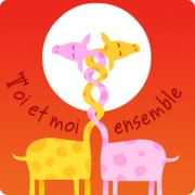 Carte de voeux : C'est bon d'être ensemble...