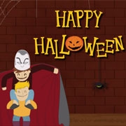Carte de voeux : Happy Halloween