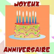 Carte de voeux : Joyeux anniversaire !