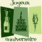 Carte de voeux : Joyeux anniversaire