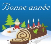 Carte de voeux : Bonne année du lutin