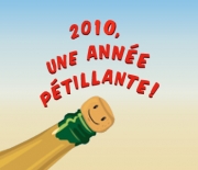 Carte de voeux : 2010, une année pétillante