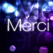 Carte de voeux : Merci