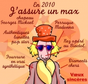 Carte de voeux : En 2010, j'assure un max