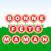 Carte de voeux : Des fleurs pour maman