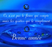 Carte de voeux : Ce nest pas le fleuve qui compte