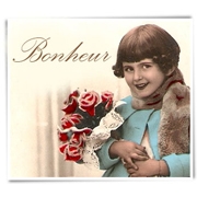 Carte de voeux : Carte retro