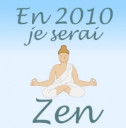 Carte de voeux : Année zen
