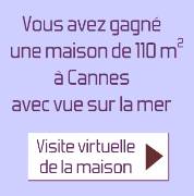 Carte de voeux : Vous avez gagné une maison